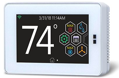 HX touch screen thermostat